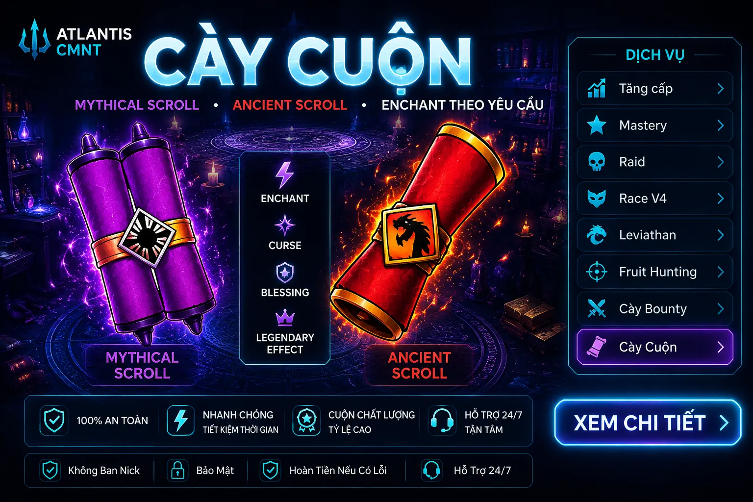 CÀY CUỘN / FARMING SCROLL